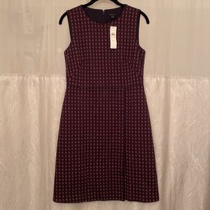 Ann Taylor Sleeveless Plaid Dress NWT